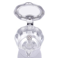 Cafetera de espresso eléctrica, dispositivo con base, para 6 tazas de espresso, 300ML, 480W - details 2