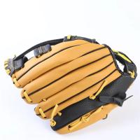 Guantes de béisbol profesionales para jóvenes y adultos, manoplas de cuero genuino para entrenamiento de Softball, 11,5/12,5 pulgadas - details 4