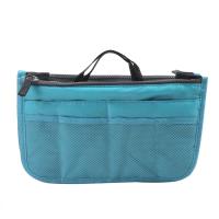 Bolsa Organizadora De Viaje Para Mujer En Nylon Bolsa De Maquillaje Grande Para Bolso De Mano Estilo Fashion Cierre De Cremallera - details 7