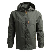 Chaqueta Táctica Para Hombre Impermeable Con Capucha Deportiva Militar De Tallas Europeas S-5XL Para Escalada En El Campo Chaqueta Externa Delgada - details 12