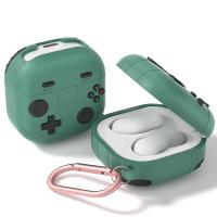 Funda de silicona suave anticaída para auriculares, carcasa creativa con hebilla para Samsung Galaxy Buds Live/Buds 2/Buds Pro/Buds 2 Pro/Buds FE - details 2