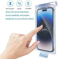 1-10 Uds bolsa de ciclismo funda transparente para teléfono móvil de alta sensibilidad fundas impermeables para iPhone Samsung Mi - details 3