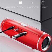 Altavoz Bluetooth envolvente 3D de audio inalámbrico para exteriores Caixa de Bluetooth 200W graves portátiles de alta potencia TWS/FM (negro) - details 4