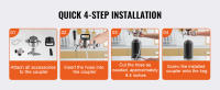 Succebuy Mini Keg Beer Growler de 128Oz 4L Acero Inoxidable 304 Regulador de Presión CO2 - details 2