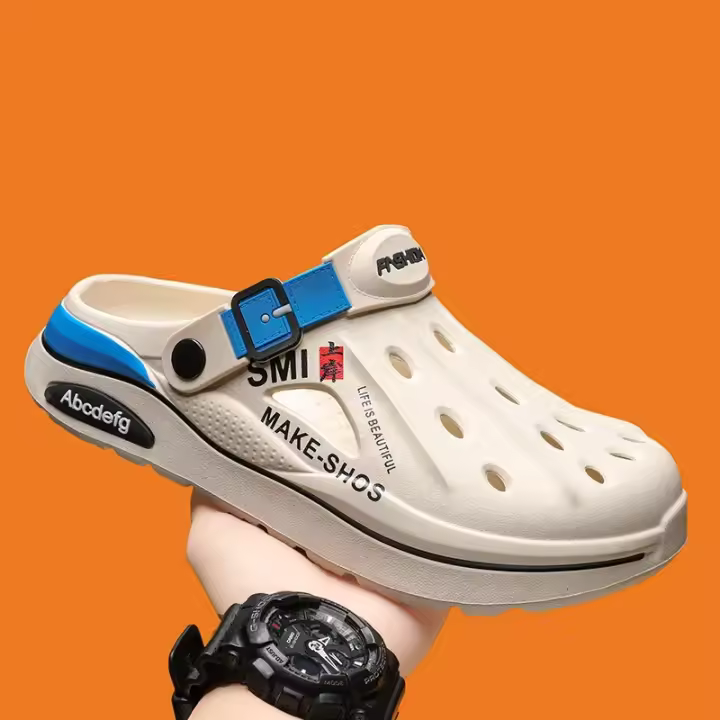 Zapatillas de Playa Ligeras Antideslizantes para Hombres Uso Casual al Aire Libre en Verano - 1