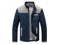 Chaqueta ligera para hombre, parabrisas informal de negocios, chaquetas con cuello elevado con diamantes, ropa de primavera - details 3