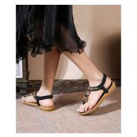 Elegantes Sandalias de Tacón Alto para Mujer Punta Redonda con Diamantes de Imitación - details 24