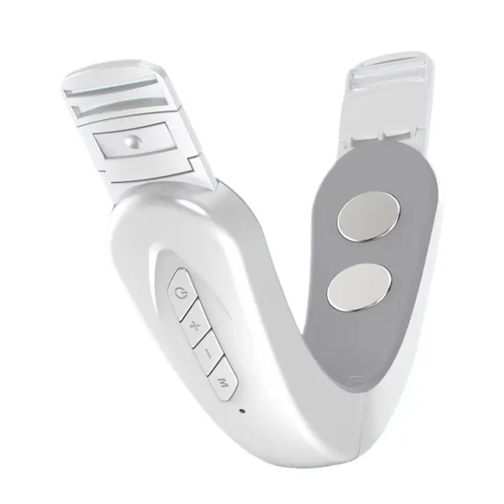 Dispositivo de adelgazamiento facial eléctrico para el hogar, instrumento de adelgazamiento facial en forma de V, eliminación y modelado de mentón Dual - 1