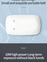 Secador Mini Blanco Portátil 6W Herramienta de Arte de Uñas con Cable USB Recargable - details 2