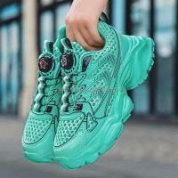 Logotipo de Dropshipping para correr para hombres, plataforma gruesa y transpirable, zapatos deportivos informales para caminar para hombres - details 3