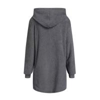 Chaqueta con cremallera y capucha de manga larga para mujer, nueva, holgada, de felpa, de invierno - details 12