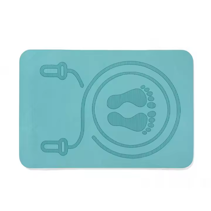 Estera de Gimnasio Estera Duradera Equipo de Ejercicio Antideslizante para Bailar, Fitness y Yoga en Casa - 1