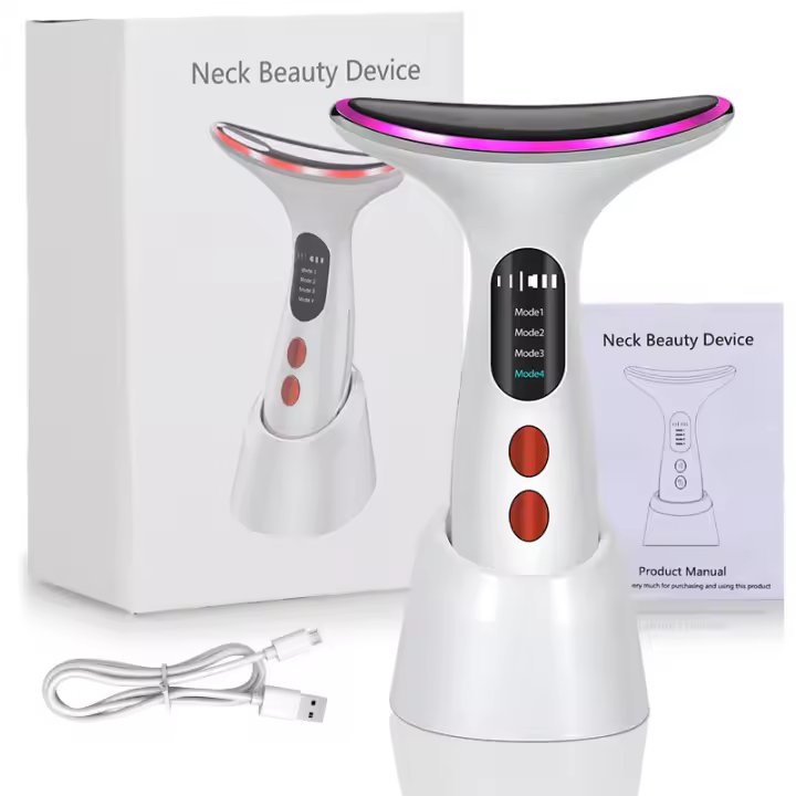 Instrumento de Belleza Ligero para el Cuello Tres Colores Masajeador de Cara y Cuello - 1