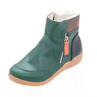 Otoño Invierno botines de mujer zapatos planos casuales botas martin femeninas señora - details 2