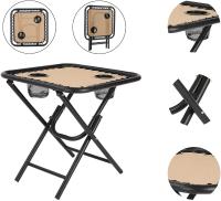 Juego de tumbona plegable con almohada, silla de jardín ergonómica, tumbona - details 5