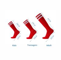 Calcetines de Fútbol a Rayas Blancas y Negras Altura del Tobillo Ideal para Hombres, Niños, Mujeres - details 4