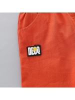 Conjunto de 2 piezas de camisa de manga corta con cuello alto y estampado de dinosaurio de dibujos animados para bebés y niños pequeños - details 9