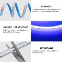 GAHADA Cinta LED de Alta Densidad Flexible Barra de Luz para Decoración de Habitaciones Interiores - details 2