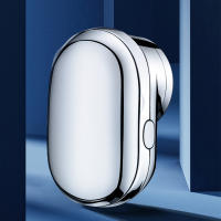Mini Afeitadora eléctrica portátil, maquinilla de afeitar con pantalla Digital inteligente, USB, con espejo, para amante, marido, novio - details 6