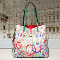 Bolso de hombro grande CILMI HARVILL CHHC Textura real para mujeres Bolso de cesta para verduras viajantes - details 6