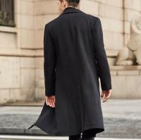 Nueva gabardina larga de cinco colores para hombres, abrigo de lana, abrigo de lana para hombres - details 3