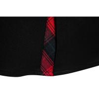 Camisas Negras Suaves de Algodón-Poliéster para Hombre Ropa Elegante Casual con Manga Larga y de Cachemira Azul - details 17