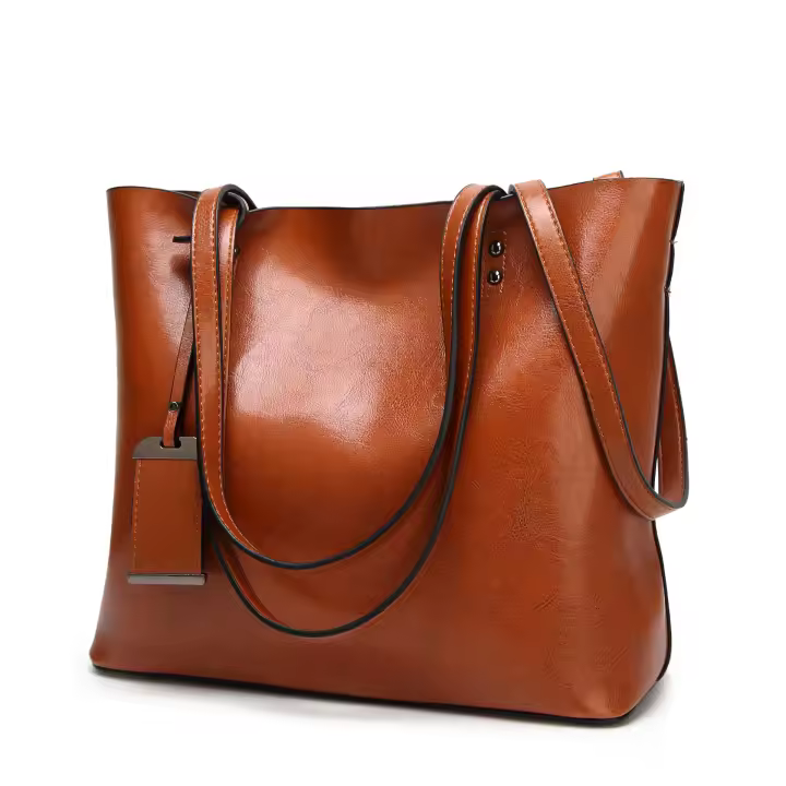 Bolsos de cuero de mujer de cuero artificial de alta calidad - 1