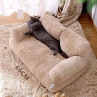 Cama de Lujo para Gatos Sofá Cálido de Invierno Nido de Mascota Cómodo para Perros y Gatos - details 2