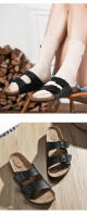 Zapatillas de corcho para hombre, pareja de sandalias para mujer, zapatos de playa explosivos, zapatos de marea para estudiantes - details 12