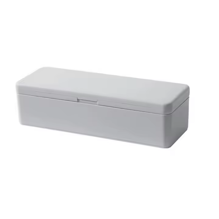Caja de almacenamiento de plástico duradera, Caja de baratería DE PREVENCIÓN DE Caídas resistant to desaste with Tapa, Caja de cable de datos de Doble Capa a prueba de fugas para el hogar - 1