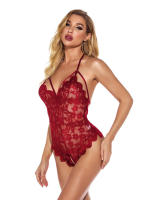 Cuello Colgando Cuello Sexy Encaje Sin Espalda Mujeres Skinny Split Body Pareja Mejora Emocional - details 6