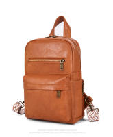 Mochila de PU para mujer, bolso de hombro de corta distancia para ordenador portátil de viaje, mochila de compras para senderismo al aire libre, mochila escolar grande a la moda para adolescentes - details 12