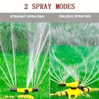 Juego de tubería de agua giratoria automática, rociador de riego para jardín, césped, patio, 360 grados - details 6