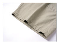 Pantalones Cargo Cortos de Algodón para Hombres CHAIFENKO Ajuste Regular, Múltiples Bolsillos, Transpirables para Verano al Aire Libre - details 14