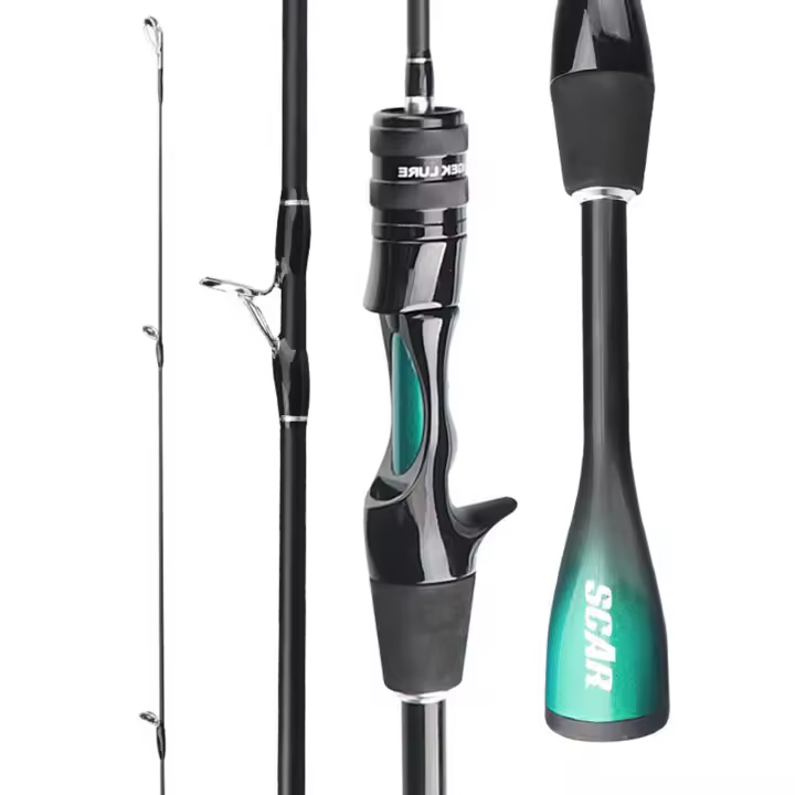 Caña de pescar ultraligera, cañas de mano de acción rápida, adecuada para vacaciones de pescador, buen regalo - 1
