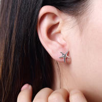 Andara Aretes de Doble Corazón de Plata Esterlina  Accesorio Casual de Ropa con Estilo Europeo y Americano Regalo de Joyería de Vacaciones - details 19