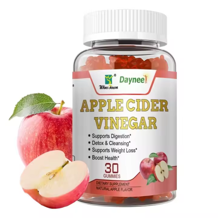 Slim Detox Pérdida de Peso Sidra de Manzana Fit Keto ACV 30 Gomitas - 1