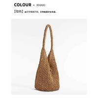 Bolsos de Paja de Verano para Mujer Bolsos de Hombro de Axila Tejidos Superiores - details 6