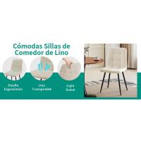 Pack de 4 Sillas de Comedor