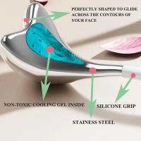 Rodillo de acero inoxidable Gua Sha Cryo para mujer, masajeador de cara y ojos, herramientas para el cuidado de la piel Facial, regalos - details 6
