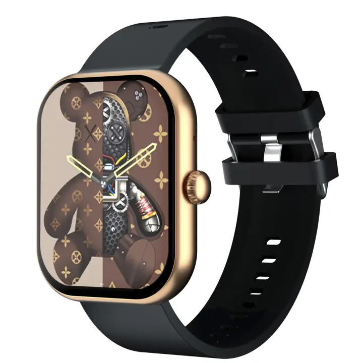 PORCHEDDU GL-8 inteligente con Bluetooth, Smartwatch con Llamadas, detección de Frecuencia cardíaca, Modo Deportivo, Registro de Información, recordatory de sedentarismo, novedad de 2024 - 1