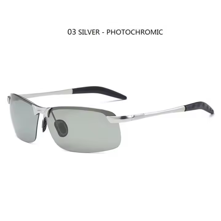 Gafas de sol fotocromáticas polarizadas para hombre, gafas camaleón para conducir, gafas de sol que cambian de color, gafas de sol de visión nocturna diurna para conductor - 1