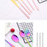 Juego de Cubiertos de Cena Sier de Acero Inoxidable 20Pcs Palillos, Cuchillos, Cucharas de Postre en Acero Inoxidable Accesorios de Muebles al Aire Libre - details 8
