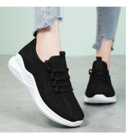 Zapatillas de running ligeras de malla con suela blanda para mujer, zapatillas deportivas informales huecas y transpirables - details 23