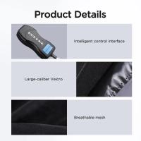 presoterapia aparatologia de estética profesional Masajeador de presión de aire para piernas y pantorrillas, Airbag portátil inalámbrico giratorio de 360 ° , masajeador de músculos del muslo, adelgazamiento de piernas con controlador - details 4