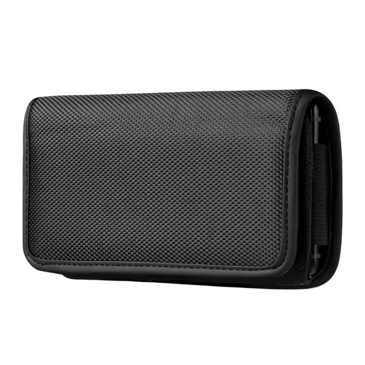 Funda para cinturón de tela Oxford, bolsa para teléfono móvil, Clip para cinturón, riñonera para teléfono móvil, 3,5-6,3 pulgadas - 1