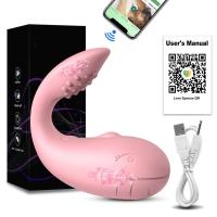 Leten Vibración inalámbrica Love Egg Vibrador Vaginal G Spot Estimulador vibratorio Wearable Bluetooth APP Control Juguetes sexuales para mujeres adultas - details 34