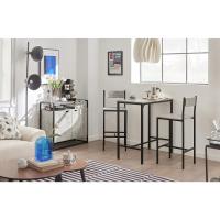 OGT03-N Juegos de Muebles Altas, Mesa de Cafetería, Juego de Balcón de 3 Piezas, Juego de Bar, 1 Mesa y 2 Sillas, ES - details 25