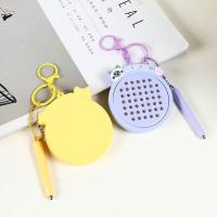 Llavero con tablero de dibujo magnético para gatito, bolsa de juguete relajante, adorno, Mini llavero divertido, almohadilla de juego de pintura con bolígrafo magnético - details 7