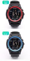 SHUNWAY 【】 Reloj electrónico para hombre con pantalla negra, resistente al agua, multifuncional, con luz nocturna de moda - details 9